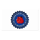 Fantastic Boxing Shield Business Card Template
