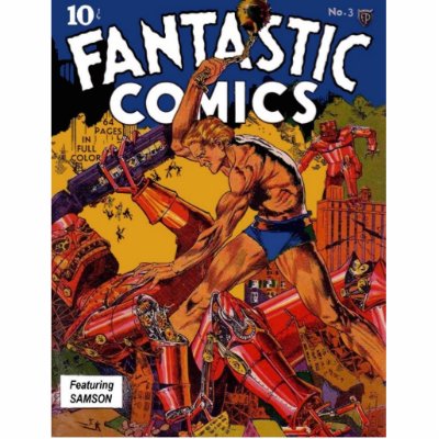 Fantastic Comics 3 Photo Sculptures by BIFFBANGPOW