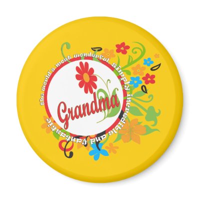 Fantastic Grandma Magnets by DesignsOutOfMind