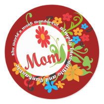 Fantastic Mom stickers