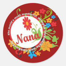 Fantastic Nana Stickers