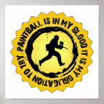 Fantastic Paintball Seal posters
