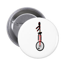 Fantastic Unicycle in the circus Buttons
