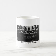 Fantastic Vintage Witches, Tea Time With Friends Coffee Mugs