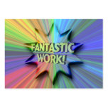 Fantastic Work ACEO Trading Card business cards