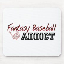 Fantasy Baseball Addict Mouse Mats