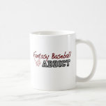 Fantasy Baseball Addict Mugs