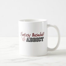 Fantasy Baseball Addict Mugs