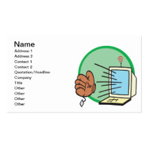 Fantasy Baseball Business Card Template