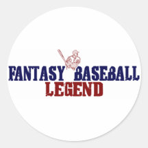 Fantasy Baseball Legend Sticker