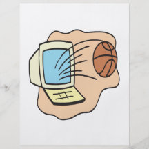 Fantasy Basketball Full Color Flyer