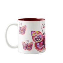Fantasy Butterflies Mug