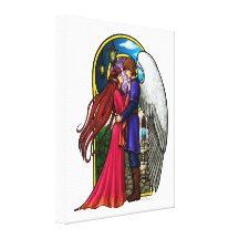 Fantasy Couple Canvas Prints
