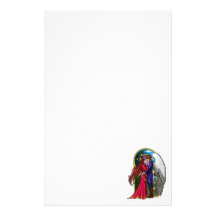 Fantasy Couple Personalized Stationery