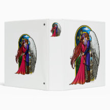 Fantasy Couple Vinyl Binder