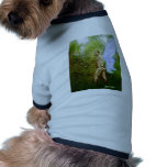 Fantasy Fairy in the Woods 1 High-Key Dog Tee Shirt