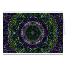 Fantasy Flower Glow Cards