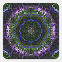 Fantasy Flower Glow Sticker