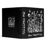 fantasy flowers 3 ring binder