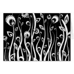 fantasy flowers card
