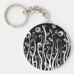 fantasy flowers keychains