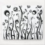 fantasy flowers mouse pad