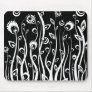 fantasy flowers_white mouse pads