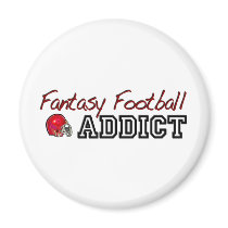 Fantasy Football Addict Magnets