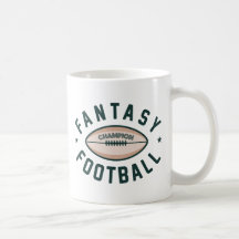 Fantasy Football Champion Coffee Mugs