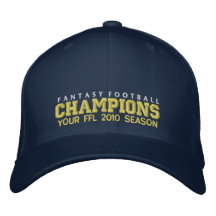 Fantasy Football  Champion Embroidered Baseball Caps