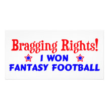 Fantasy Football Champion Photo Cards