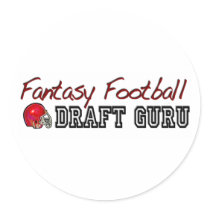 Fantasy Football Draught   Guru Stickers