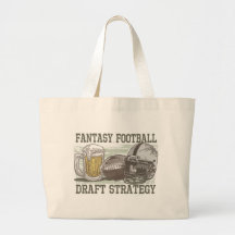 Fantasy Football Draught   Strategy Tote Bag