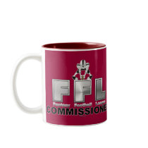 Fantasy Football League Commissioner Coffee Mug