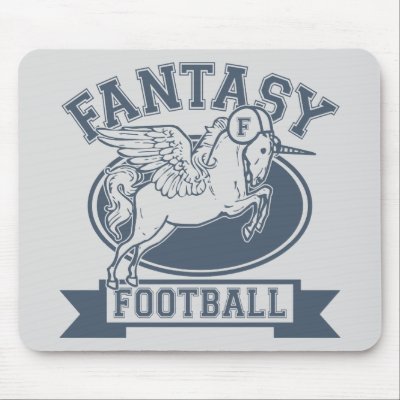 Fantasy Football Mouse Pad by raggedshirts