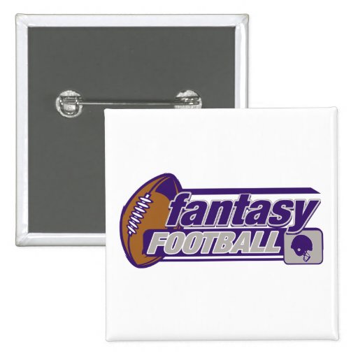 Fantasy Football Pinback Button
