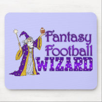 Fantasy Football Wizard Mousepad mousepads