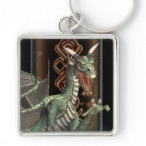 Fantasy Green Dragon Premium Keychains