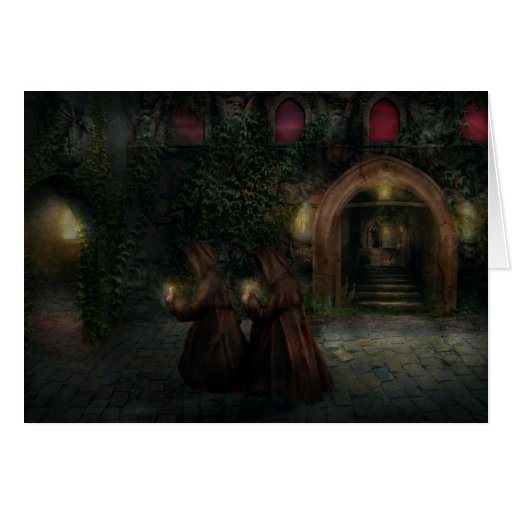 Fantasy - Into the night Greeting Cards
