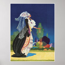 "Fantasy Lady" Vintage Poster