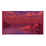 Fantasy Landscape - Mountains at Dawn Business Card Templates