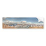 Fantasy Landscape; Yukon Territory Souvenir Bumper Sticker