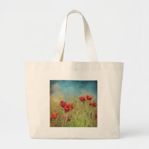 Fantasy poppies bolsas