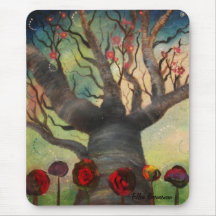 Fantasy Tree Art Mousepad