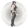 Fantasy Warrior 02 Round Sticker