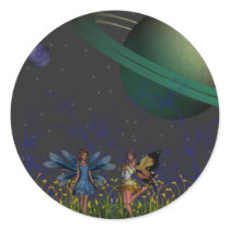 Far Away Pixies Stickers