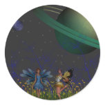 Far Away Pixies Stickers