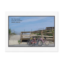 Far From Home Haiku Postcard