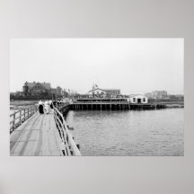 Far Rockaway From the Inlet, 1904 Posters
