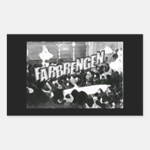 Farbrengen Rectangular Stickers